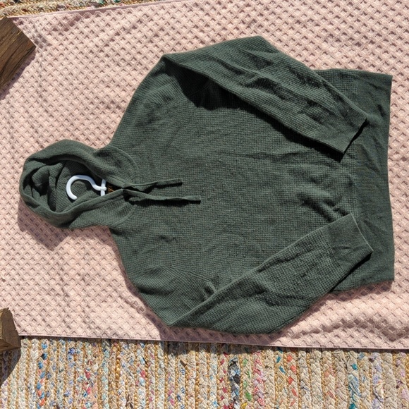 J Crew Cashmere Waffle Hoodie, men's M - Picture 3 of 16
